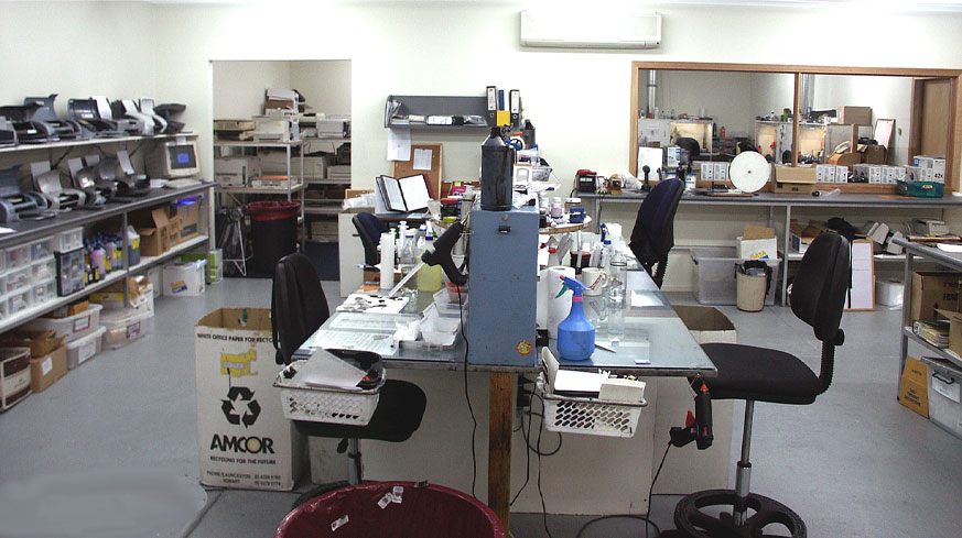tasmanian printer cartridge workshop